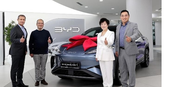 BYD SEALION 7’nin Türkiye’de İlk Teslimatı Yapıldı