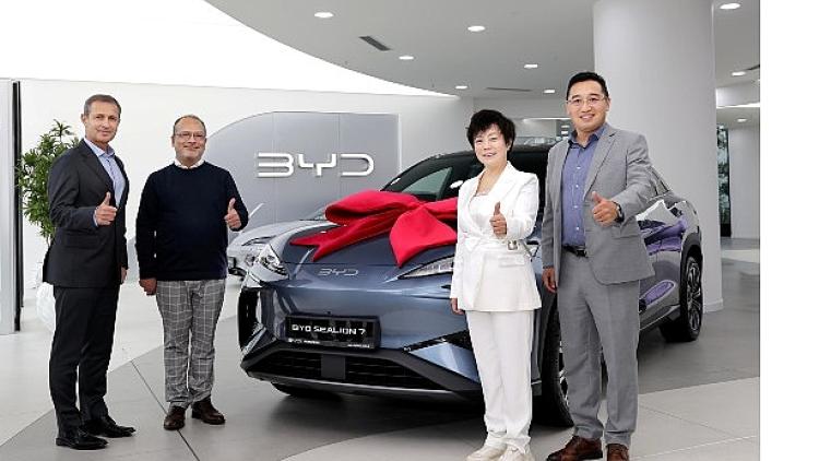 BYD SEALION 7’nin Türkiye’de İlk Teslimatı Yapıldı