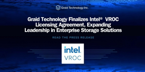 Graid Technology, Intel VROC Lisans Anlaşmasını Tamamlayarak Kurumsal Depolama Çözümlerinde Liderliğini Genişletiyor