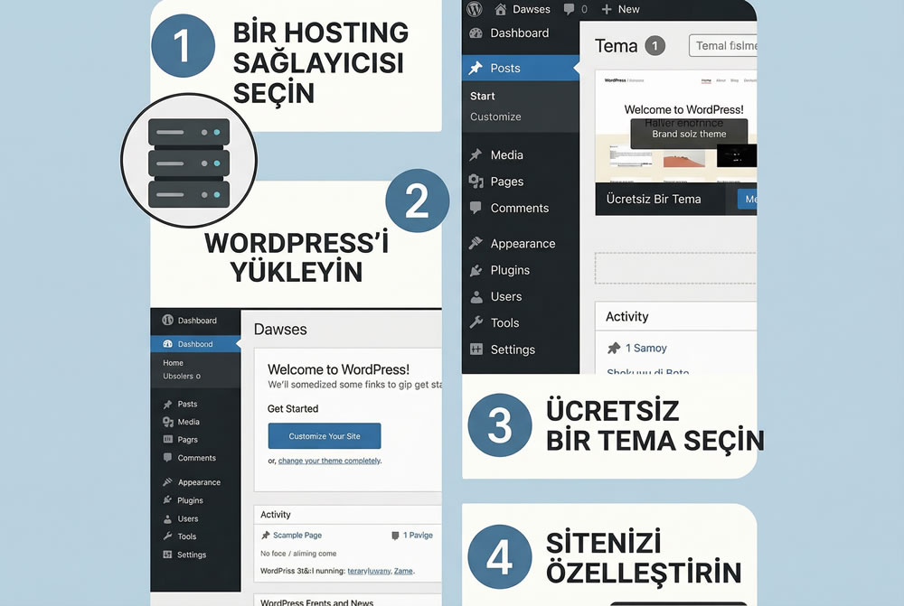 Sıfır Bütçeyle Profesyonel WordPress Sitesi Kurma Rehberi