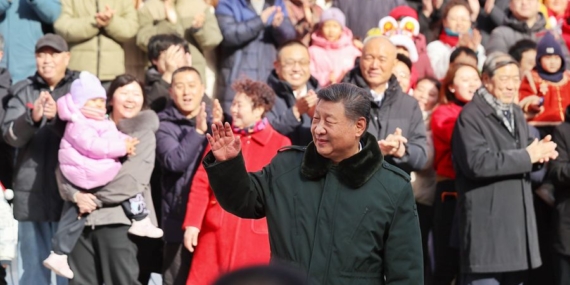 Çin Devlet Başkanı Xi Jinping Bahar Bayramı Öncesi Pekin’de Sosyal Alanları İnceledi