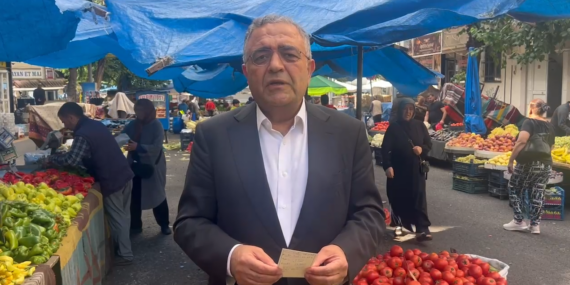 Milletvekili Sezgin Tanrıkulu Diyarbakır Semt Pazarında Ekonomik Verileri ve Alım Gücünü Değerlendirdi
