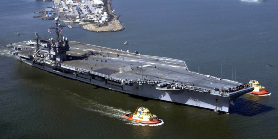 Nükleer Uçak Gemisi USS John F. Kennedy Kabul Testlerini Başarıyla Tamamladı