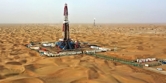 Çin Tarım Havzasındaki Ultra Derin Sondaj Operasyonlarıyla Petrol Üretiminde Kritik Eşiği Aştı
