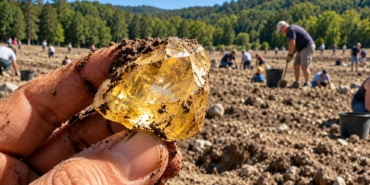 ABD'deki Crater of Diamonds Eyalet Parkı'nda Yıllar Boyunca Büyük Elmaslar Bulundu